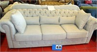 Chesterfield Tufted scroll Arm Sofa