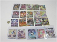 20 cartes Pokémon rare dont Charizard VMAX