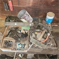 Vintage Bolts, Chains, Misc Hardware