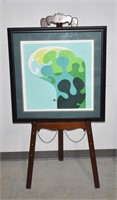 Abstract Lithograph "The Puzzel" - Signed Ltd Ed