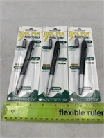 NEW Lot of 3- Tool Pen 7 Functions