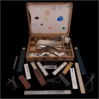 Artist's Kit w/ Painting / Drawing Tools