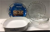 LOT OF PYREX COOKING DISHES