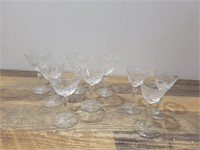 (9) Wine Glasses