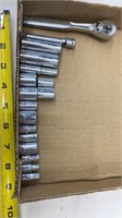Craftsman 1/4 Drive Ratchet, Extension, and