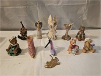 Angel, Bear and Shoe Collectibles