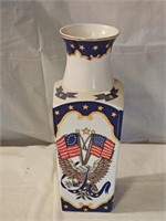Bicentennial Porcelain Vase Made in Japan