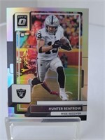 2022 Optic Hunter Renfrow Silver Prizm