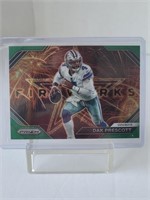 2023 Prizm Dak Presott Fireworks Green Prizm