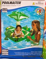 Frog Baby Rider Pool Float POOLMASTER Ages 8m-24m