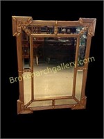 Regency Style Gilded Beveled Mirror