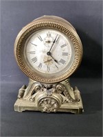 Vintage Seth Thomas Metal Wind Up Clock