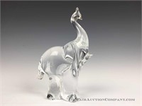 Glass Elephant Paperweight - Sweden