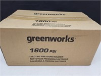 New  Greenworks Pressure Washer 1600psi