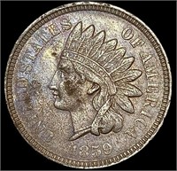 1859 Indian Head Cent CLOSELY UNCIRCULATED