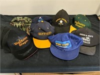 Group of various hats