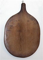 wooden baking board, 27.25" long x 18" wide