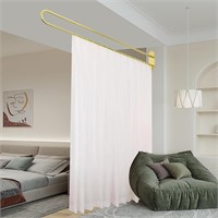 U-Shaped Room Divider Curtains