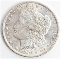 Coin 1881-O  Morgan Silver Dollar Almost Unc.