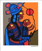 Norval Morrisseau A Shaman's Vision - "Spiritual