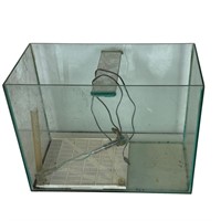 Vintage Glass Aquarium Tank