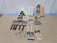 painting deal - brushes, covers, etc.