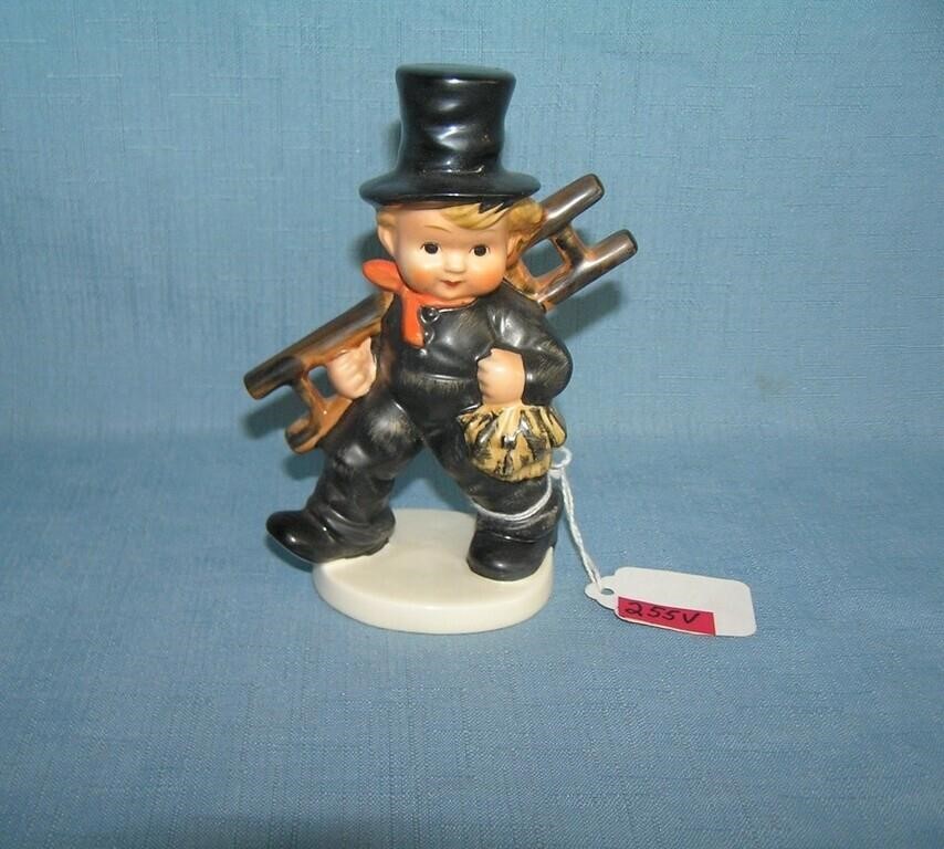 Vintage chimney sweep figurine by Goebel