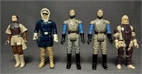 5 Star Wars Figures, 1980 and 1983