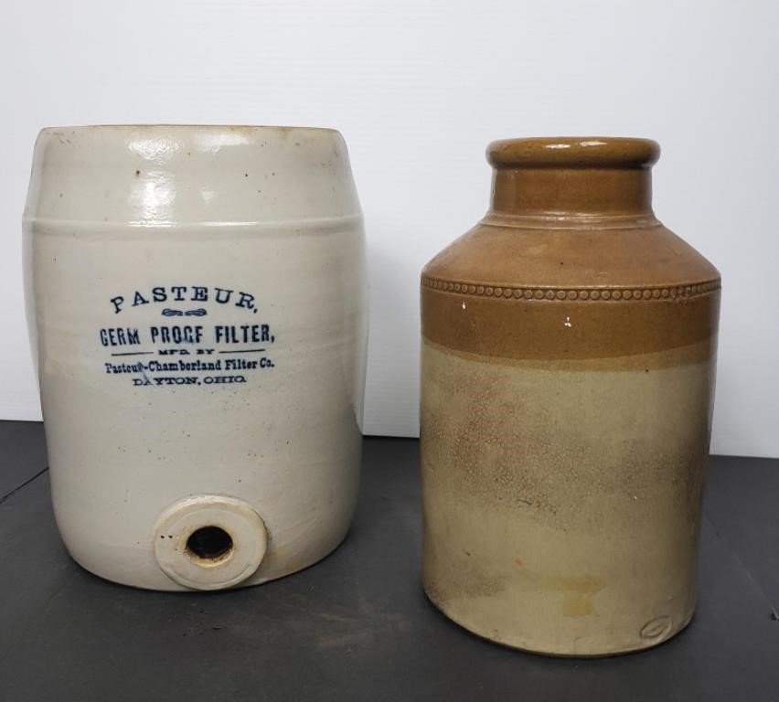 PASTEUR FILTER & CROCK JUG