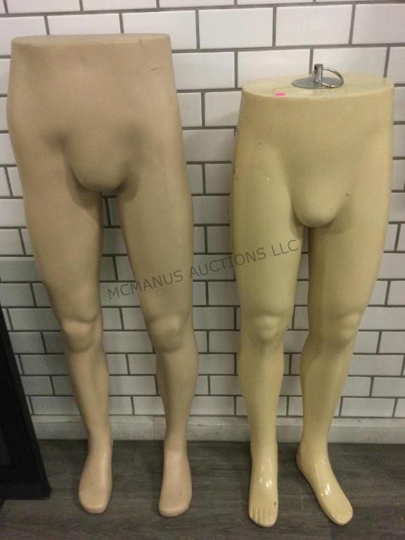 Pair Mannequin Legs for Pants display