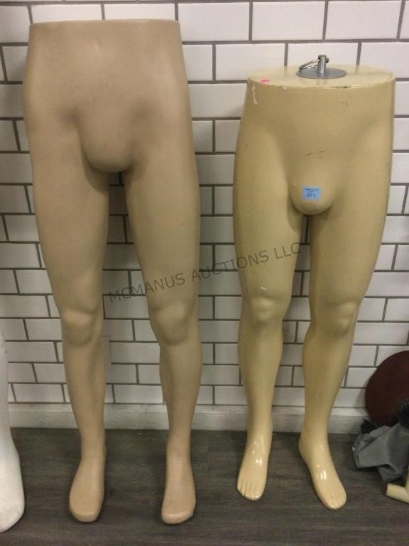 Pair Mannequin Legs for Pants display