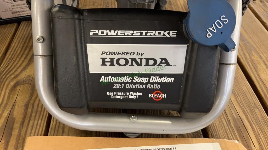Honda Powerstroke Pressure Washer