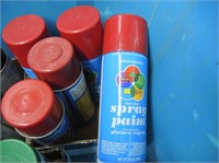 RED SPRAY PAINT