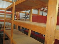 Wood Shelf Unit 8'