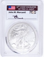 Coin 2002 United States Silver Eagle - PCGS GEM Un