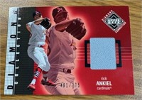 2002 U.D. Diamond Coll. Rick Ankiel Game Jersey