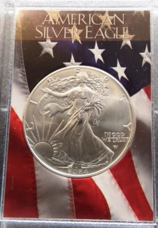 2024 American Eagle Siiver Dollar - Coin