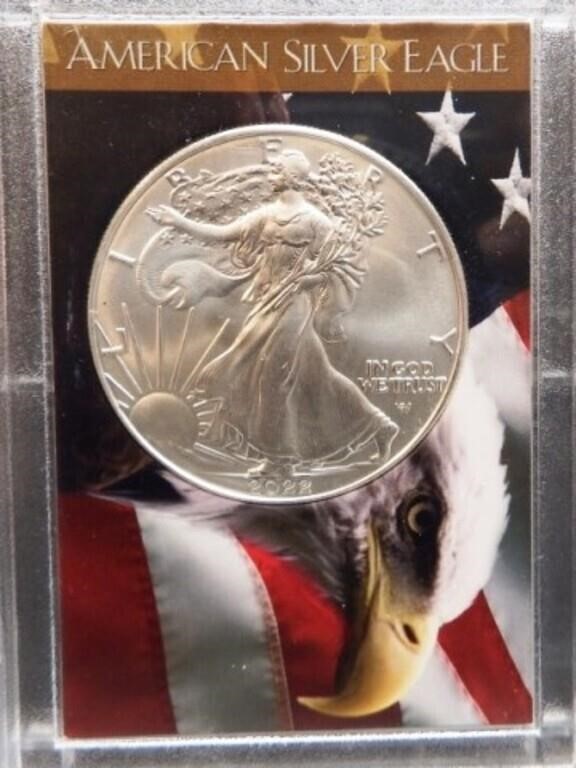2022 American Eagle Silver Dollar - Coin