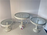 Cake Stands 6"H, 9"H & 11"H