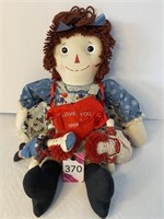 18" Vintage Raggedy Ann Doll