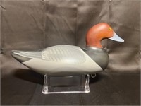Redhead Duck Decoy by Dave Walker