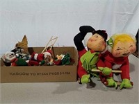 Christmas Annalee dolls