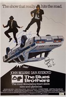 Autograph Blue Brothers Dan Aykroyd Poster