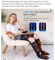 CINCOM Leg Massager with Heat