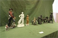 Assorted Western Themed Statues