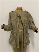 British Khaki military style jacket