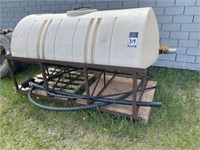 Approx 200 Gallon Water Tank on Frame