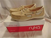 8w Ryka Boat Shoes, like new, in box