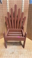 Small wood chair