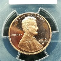 2019 W SHIELD DCAM PENNY 1C PR69RD PCGS